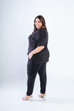 Conjunto Flórida - Malha Confort Calça e Blusa de Gola V - Naguirre Shop