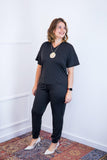 Conjunto Flórida - Malha Confort Calça e Blusa de Gola V - Naguirre Shop