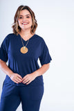 Conjunto Flórida - Malha Confort Calça e Blusa de Gola V - Naguirre Shop