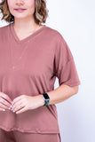 Conjunto Flórida - Malha Confort Calça e Blusa de Gola V - Naguirre Shop