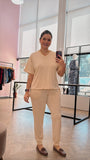 Conjunto Flórida - Malha Confort Calça e Blusa de Gola V - Naguirre Shop
