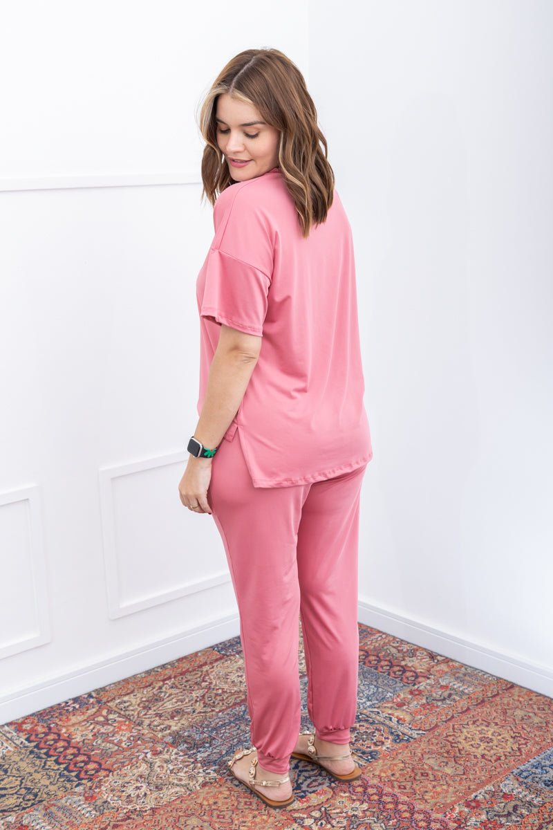 Conjunto Flórida - Malha Confort Calça e Blusa de Gola V - Naguirre Shop