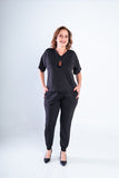 Conjunto Flórida - Malha Confort Calça e Blusa de Gola V - Naguirre Shop
