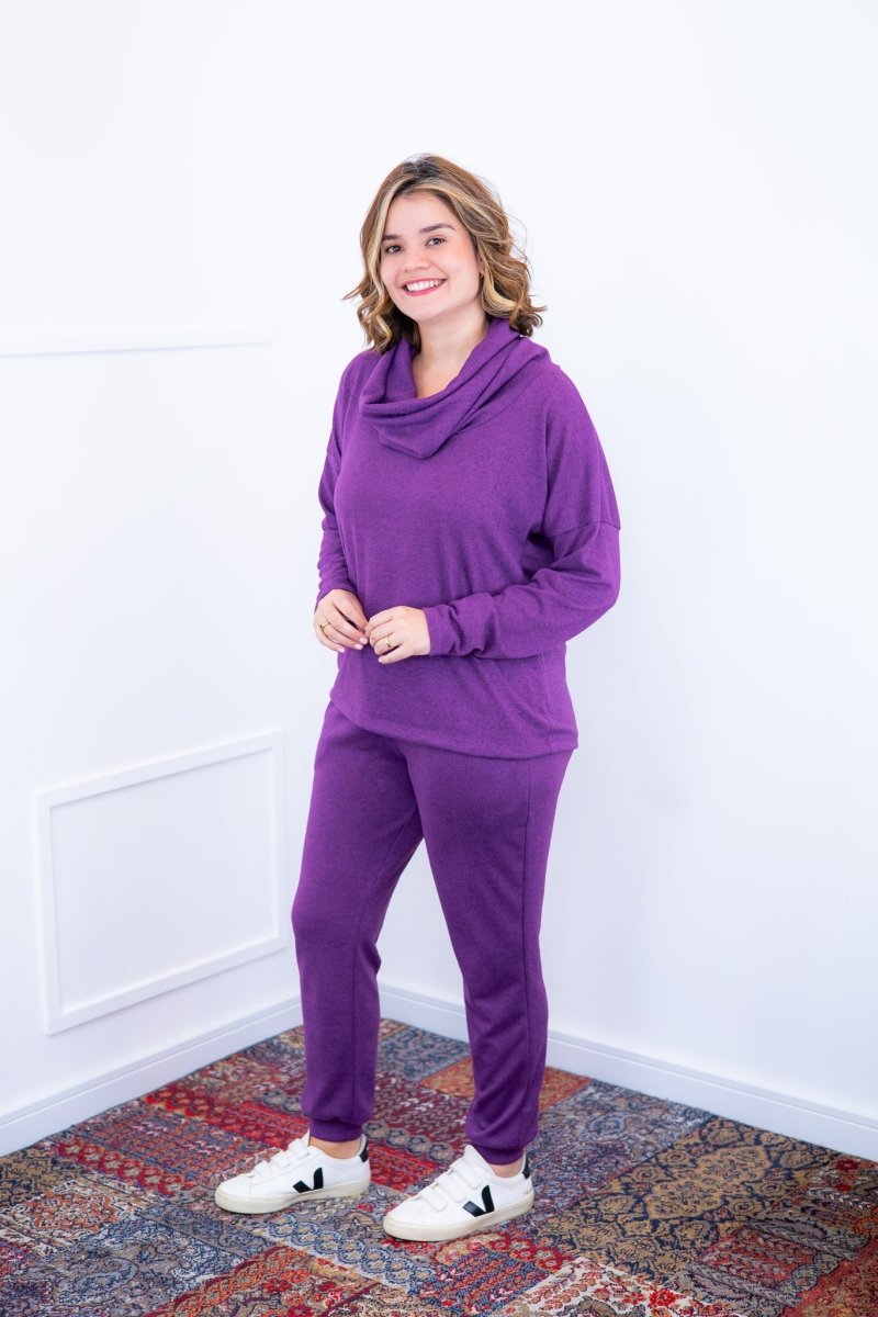Conjunto Genebra - Lãzinha Calça e Blusa de Gola Boba - Naguirre Shop
