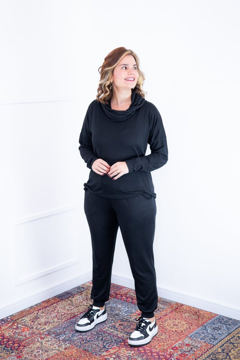 Conjunto Genebra - Lãzinha Calça e Blusa de Gola Boba - Naguirre Shop