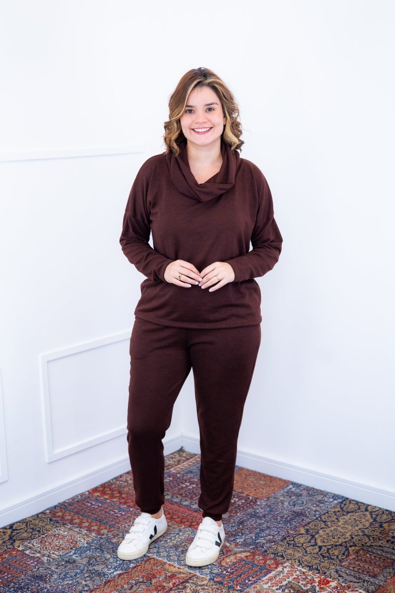 Conjunto Genebra - Lãzinha Calça e Blusa de Gola Boba - Naguirre Shop