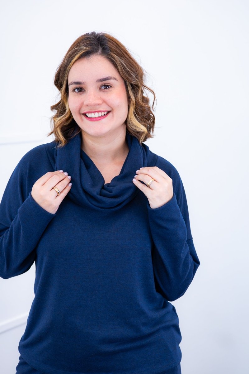 Conjunto Genebra - Lãzinha Calça e Blusa de Gola Boba - Naguirre Shop