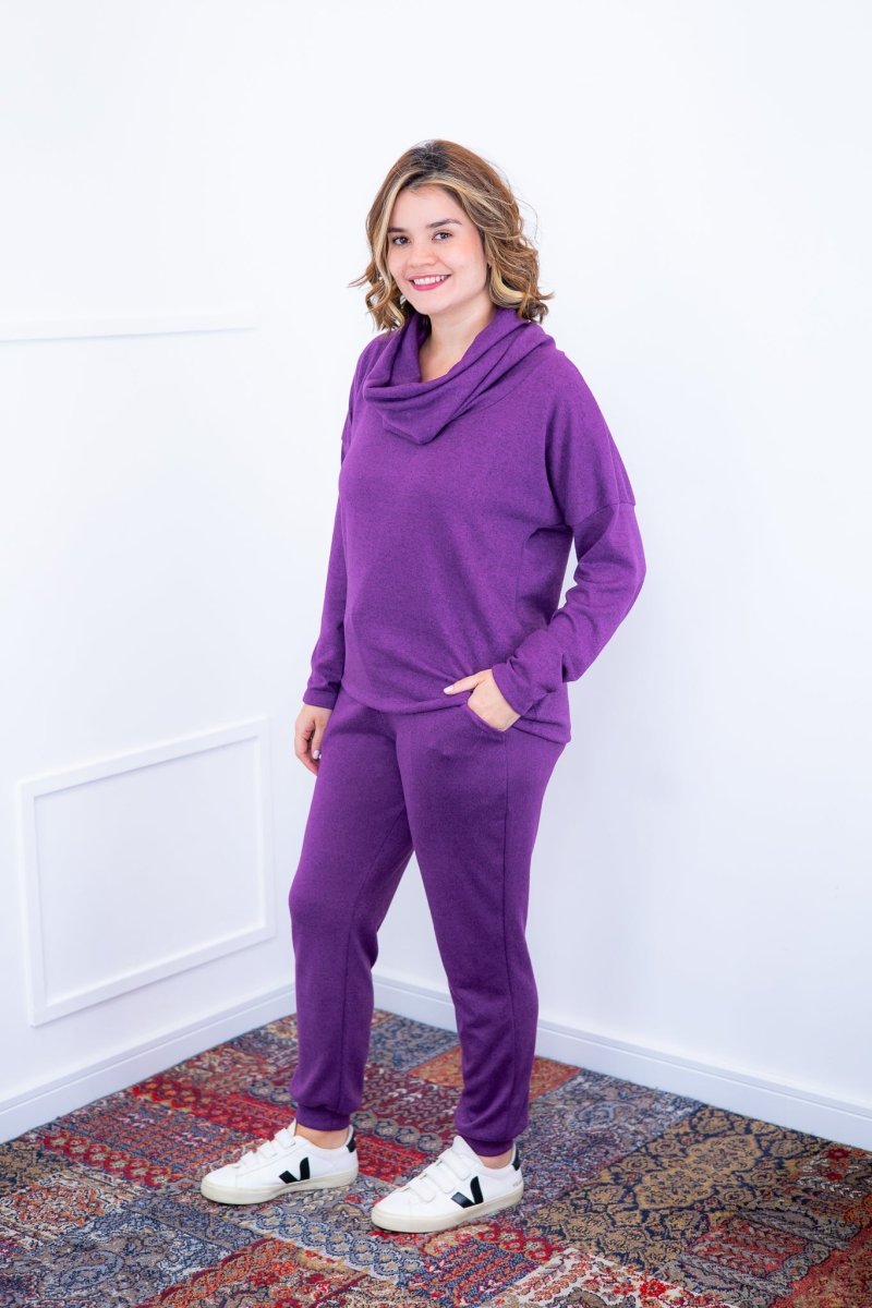Conjunto Genebra - Lãzinha Calça e Blusa de Gola Boba - Naguirre Shop
