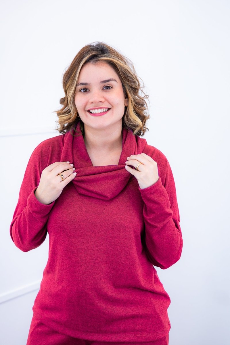 Conjunto Genebra - Lãzinha Calça e Blusa de Gola Boba - Naguirre Shop