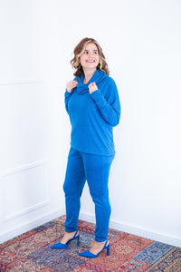 Conjunto Genebra - Lãzinha Calça e Blusa de Gola Boba - Naguirre Shop