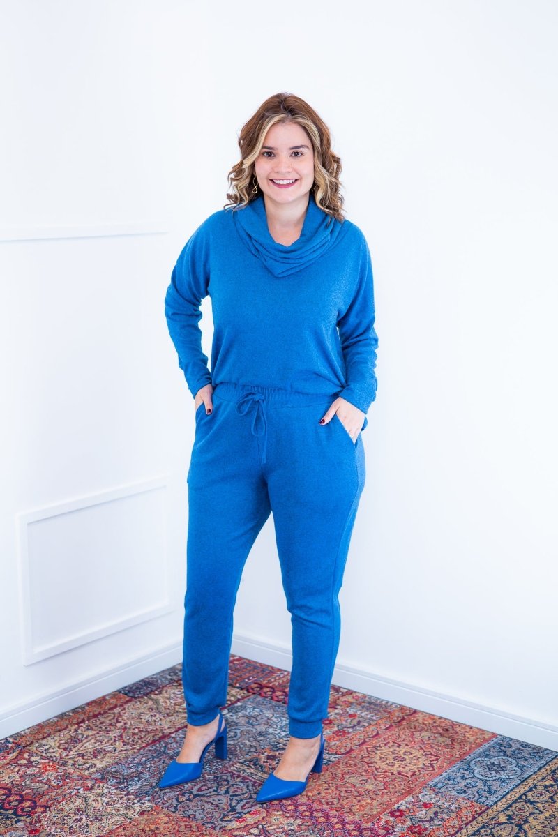 Conjunto Genebra - Lãzinha Calça e Blusa de Gola Boba - Naguirre Shop
