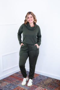 Conjunto Genebra - Lãzinha Calça e Blusa de Gola Boba - Naguirre Shop