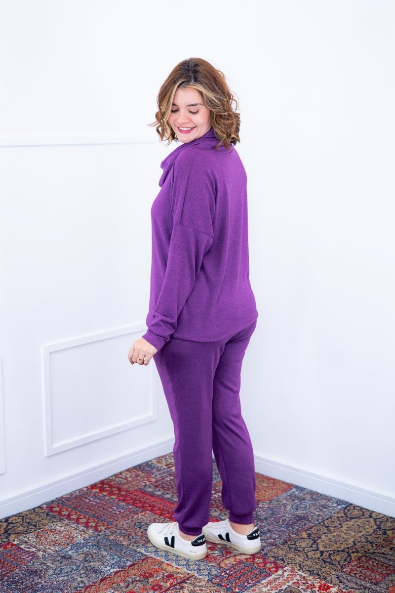 Conjunto Genebra - Lãzinha Calça e Blusa de Gola Boba - Naguirre Shop