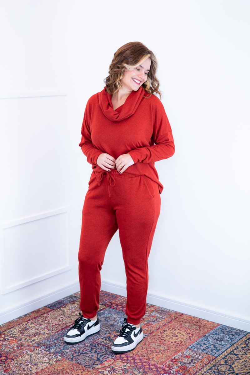 Conjunto Genebra - Lãzinha Calça e Blusa de Gola Boba - Naguirre Shop