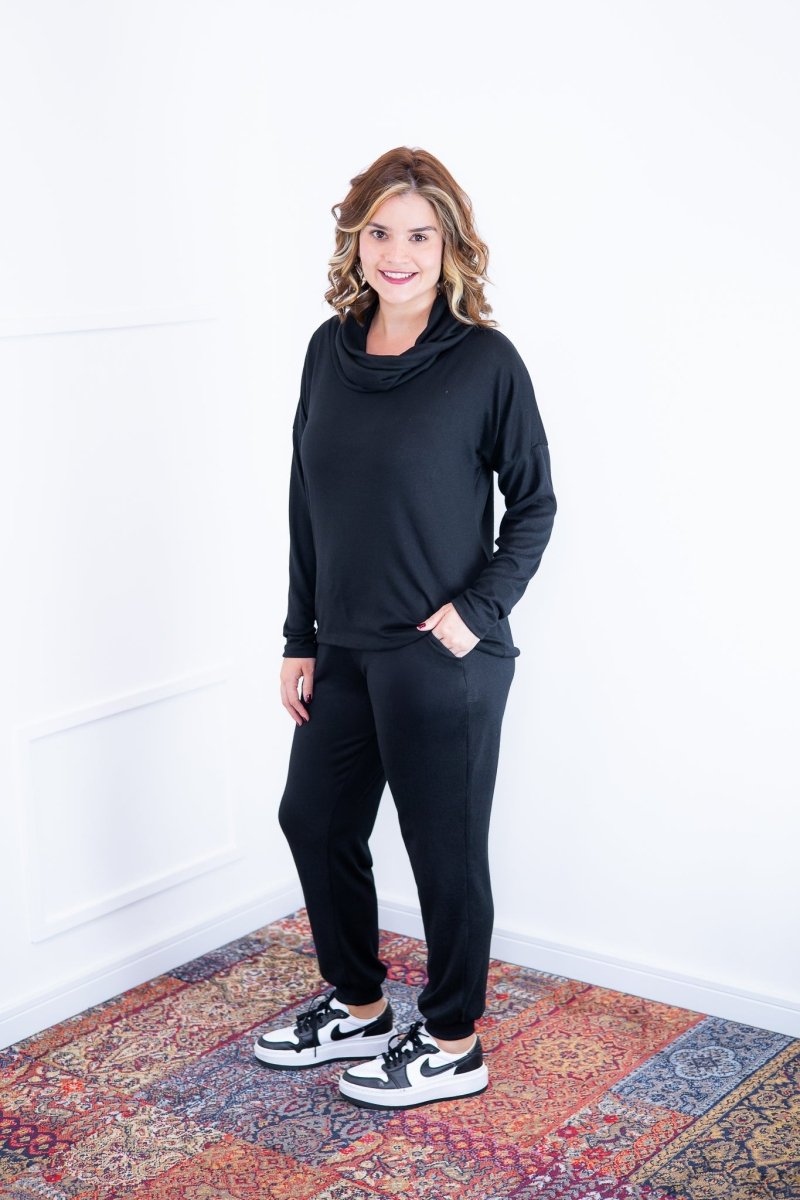 Conjunto Genebra - Lãzinha Calça e Blusa de Gola Boba - Naguirre Shop
