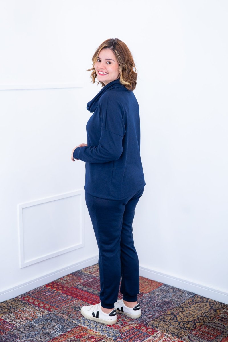 Conjunto Genebra - Lãzinha Calça e Blusa de Gola Boba - Naguirre Shop