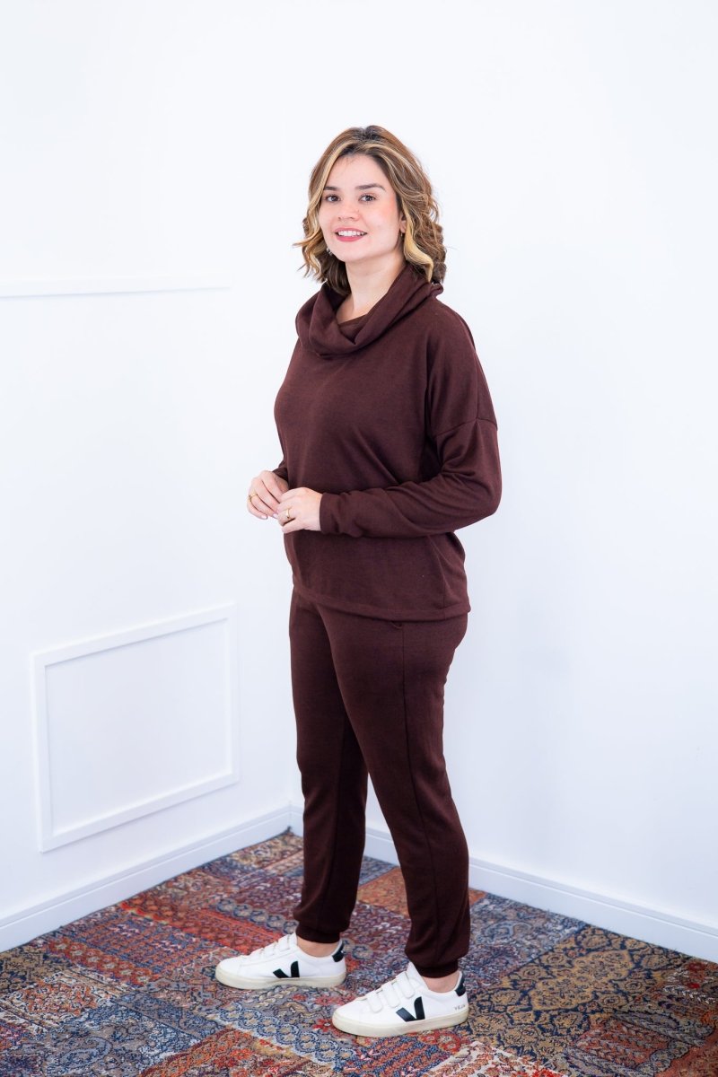 Conjunto Genebra - Lãzinha Calça e Blusa de Gola Boba - Naguirre Shop