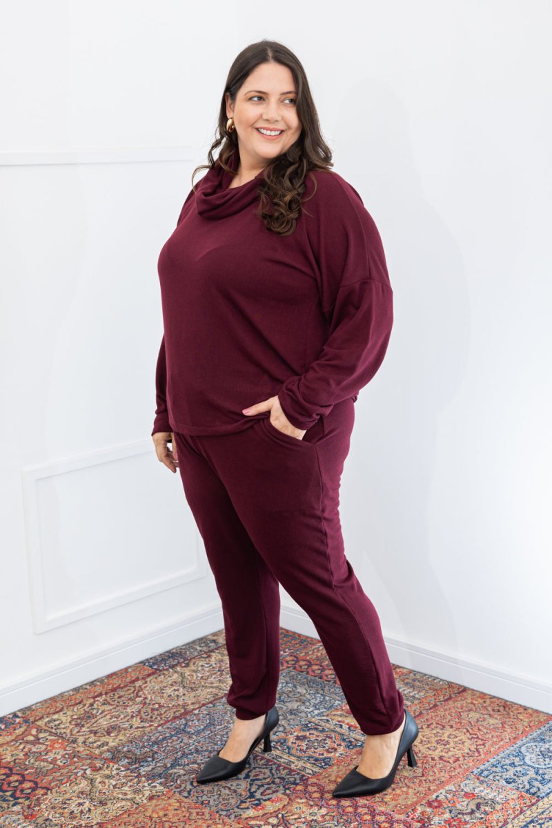 Conjunto Genebra - Lãzinha Calça e Blusa de Gola Boba - Naguirre Shop