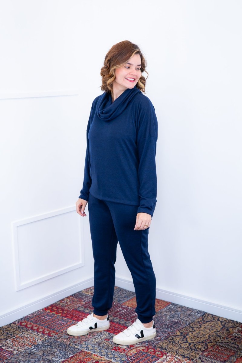 Conjunto Genebra - Lãzinha Calça e Blusa de Gola Boba - Naguirre Shop