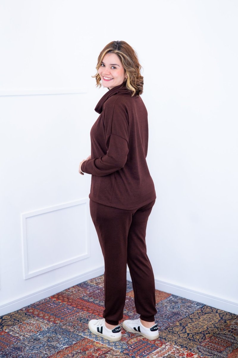 Conjunto Genebra - Lãzinha Calça e Blusa de Gola Boba - Naguirre Shop