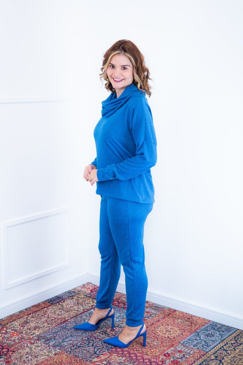 Conjunto Genebra - Lãzinha Calça e Blusa de Gola Boba - Naguirre Shop