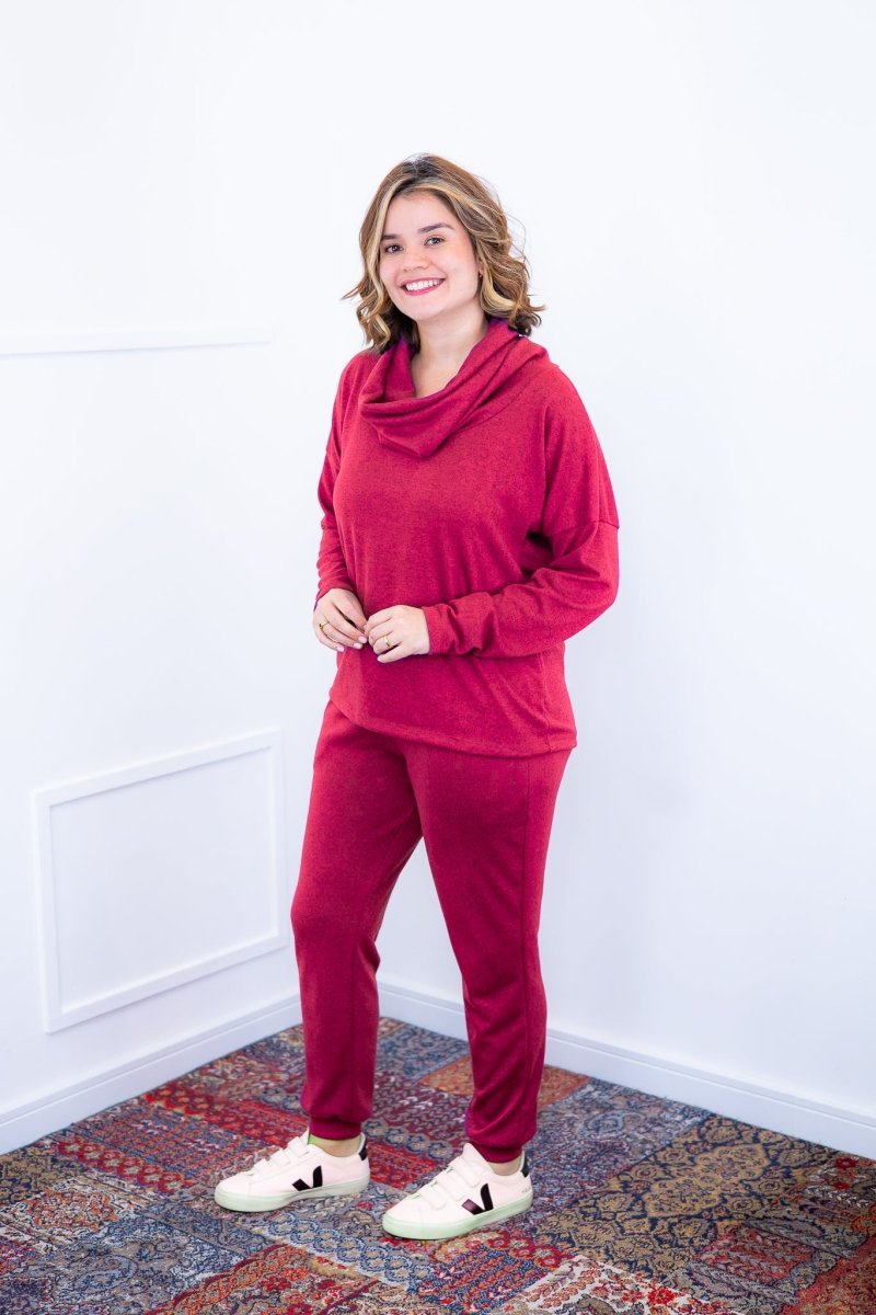 Conjunto Genebra - Lãzinha Calça e Blusa de Gola Boba - Naguirre Shop