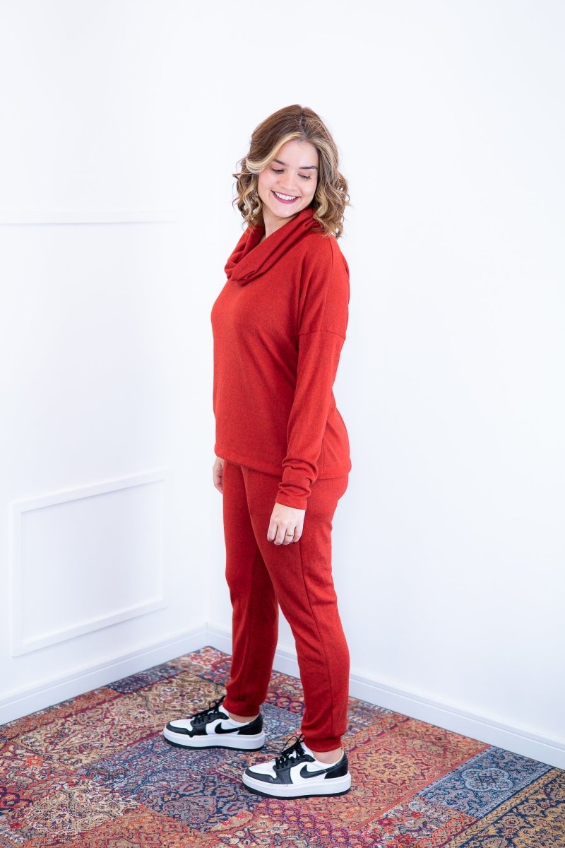 Conjunto Genebra - Lãzinha Calça e Blusa de Gola Boba - Naguirre Shop