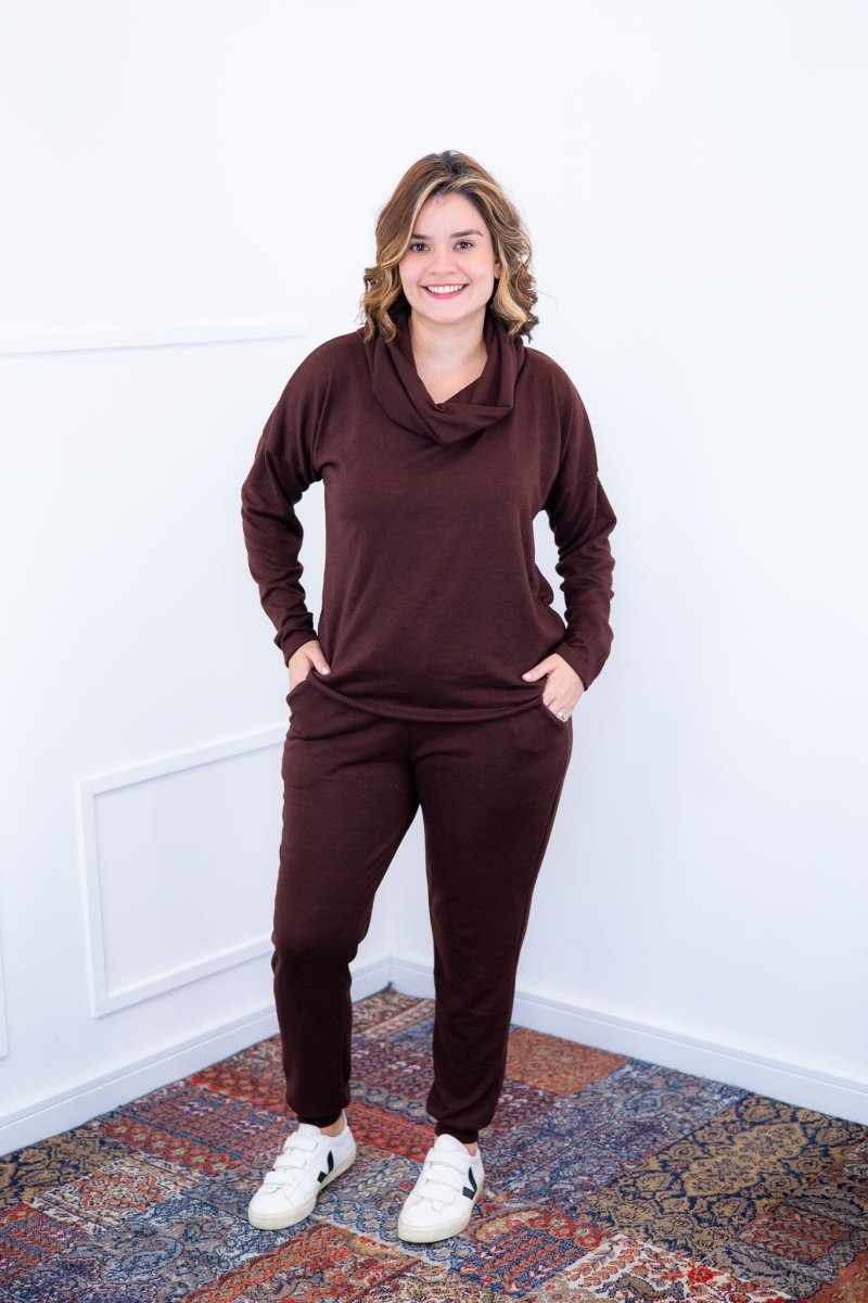 Conjunto Genebra - Lãzinha Calça e Blusa de Gola Boba - Naguirre Shop