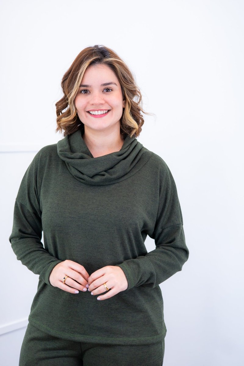 Conjunto Genebra - Lãzinha Calça e Blusa de Gola Boba - Naguirre Shop