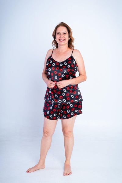 Conjunto Isabela - Short Doll de Cetim - Naguirre Shop
