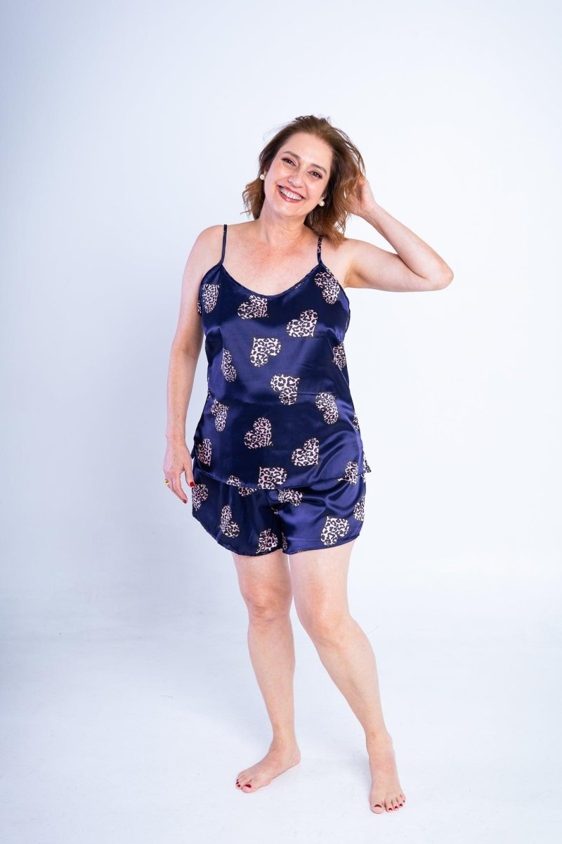Conjunto Isabela - Short Doll de Cetim - Naguirre Shop