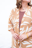 Conjunto Kimono Dora - Oversized Estampado e Bermuda em Crepe - Naguirre Shop