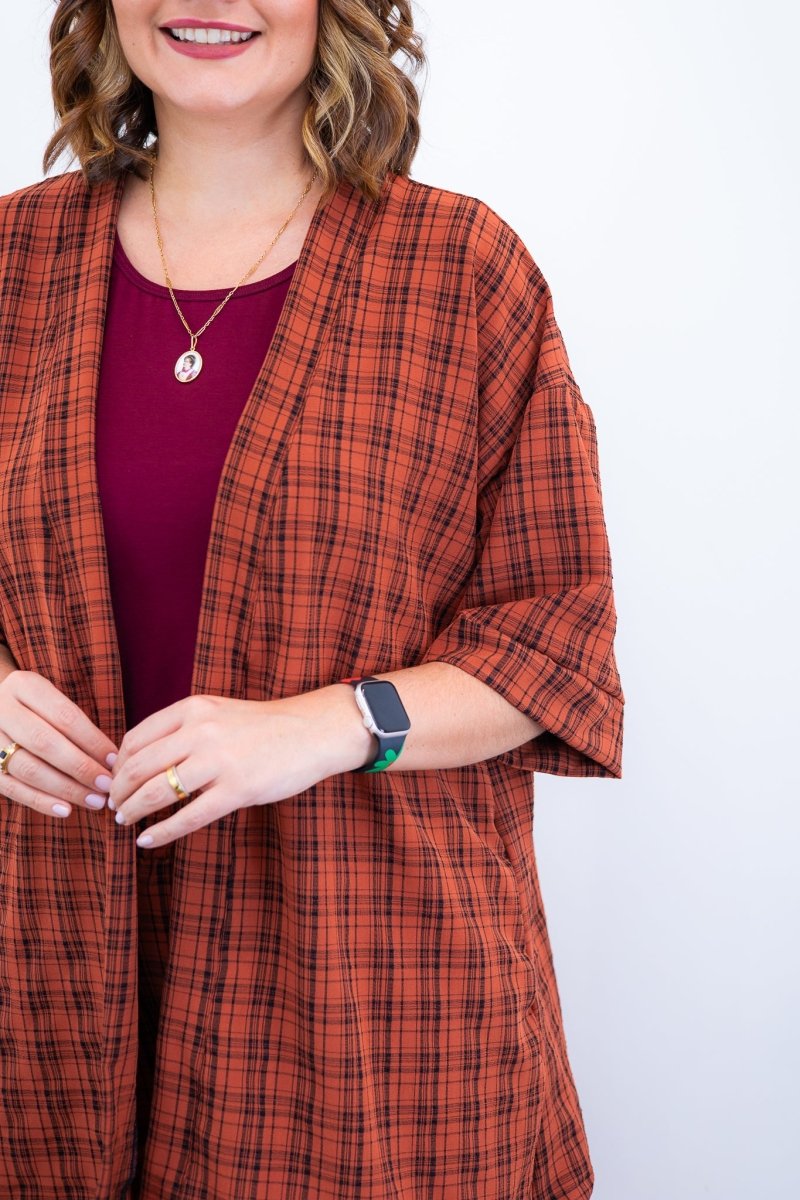 Conjunto Kimono Dora - Oversized Estampado e Bermuda em Crepe - Naguirre Shop