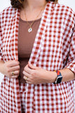 Conjunto Kimono Dora - Oversized Estampado e Bermuda em Crepe - Naguirre Shop