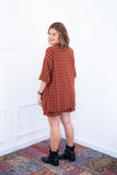 Conjunto Kimono Dora - Oversized Estampado e Bermuda em Crepe - Naguirre Shop