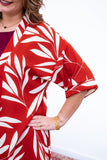 Conjunto Kimono Dora - Oversized Estampado e Bermuda em Crepe - Naguirre Shop
