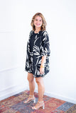 Conjunto Kimono Dora - Oversized Estampado e Bermuda em Crepe - Naguirre Shop