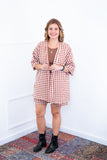 Conjunto Kimono Dora - Oversized Estampado e Bermuda em Crepe - Naguirre Shop