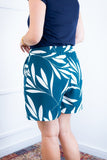 Conjunto Kimono Dora - Oversized Estampado e Bermuda em Crepe - Naguirre Shop