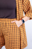 Conjunto Kimono Dora - Oversized Estampado e Bermuda em Crepe - Naguirre Shop
