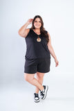 Conjunto Olivia - Bermudinha e Blusa Regata em Malha Confort - Naguirre Shop