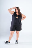 Conjunto Olivia - Bermudinha e Blusa Regata em Malha Confort - Naguirre Shop
