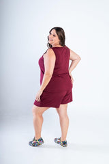 Conjunto Olivia - Bermudinha e Blusa Regata em Malha Confort - Naguirre Shop