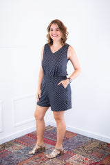 Conjunto Olivia - Bermudinha e Blusa Regata em Malha Confort - Naguirre Shop