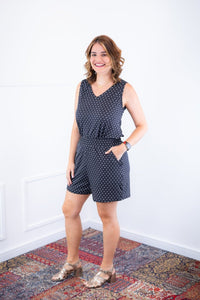 Conjunto Olivia - Bermudinha e Blusa Regata em Malha Confort - Naguirre Shop
