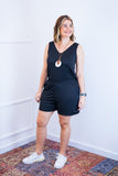 Conjunto Olivia - Bermudinha e Blusa Regata em Malha Confort - Naguirre Shop