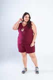 Conjunto Olivia - Bermudinha e Blusa Regata em Malha Confort - Naguirre Shop