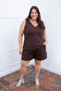 Conjunto Olivia na cor Mocha, foto 3 de 4