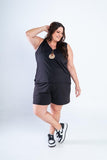 Conjunto Olivia - Bermudinha e Blusa Regata em Malha Confort - Naguirre Shop