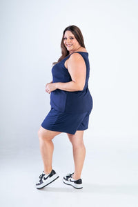 Conjunto Olivia - Bermudinha e Blusa Regata em Malha Confort - Naguirre Shop